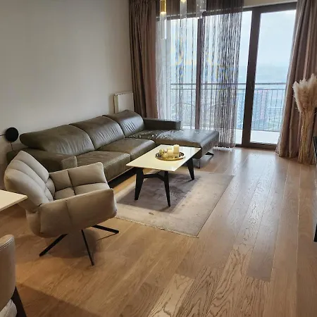 Bw Skyverde On 21st - River & Tower View Belgrad